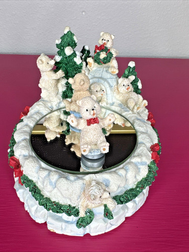 Vintage christmas musical ice - musical,