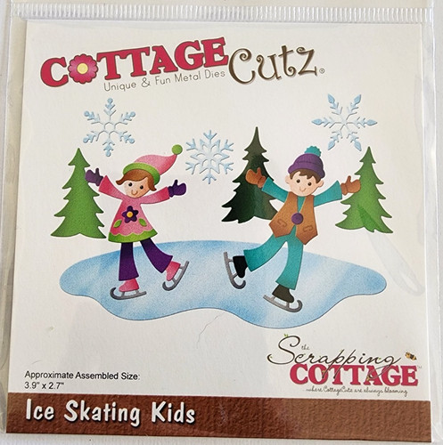 Cottagecutz ice skating kids - ice,